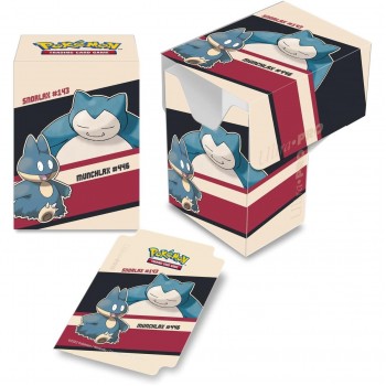 Snorlax and Munchlax Full-View kortų laikymo dėžutė Pokémon Ultra Pro